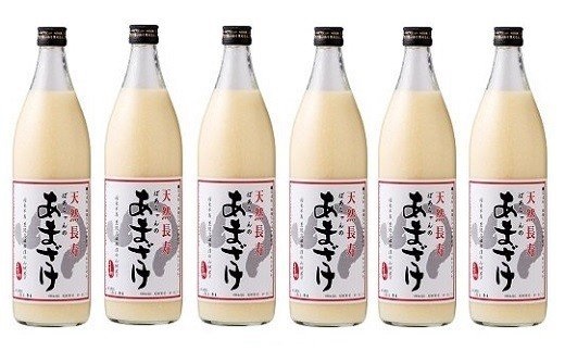 ばあちゃんの甘酒6本入（900ml瓶×6本）